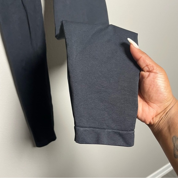 Spanx Assets Women Shaping Leggings 1X Black Over the Belly Tummy Control Slimmi - Picture 5 of 8